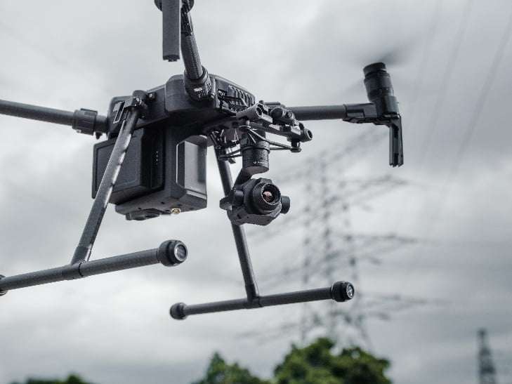 DJI lanza cámara térmica compatible con los drones de la serie DJI Matrice 200 ﻿