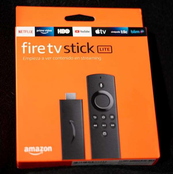Caja del Amazon Fire TV Stick Lite edición 2020