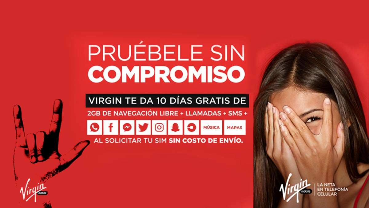 Pruebele sin compromiso Virgin Mobile sim gratis