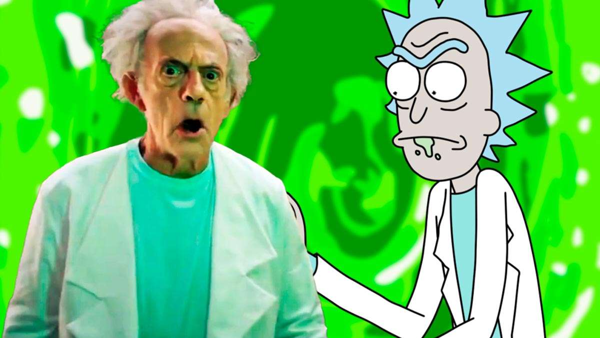 Rick y Morty live action Christopher Lloyd