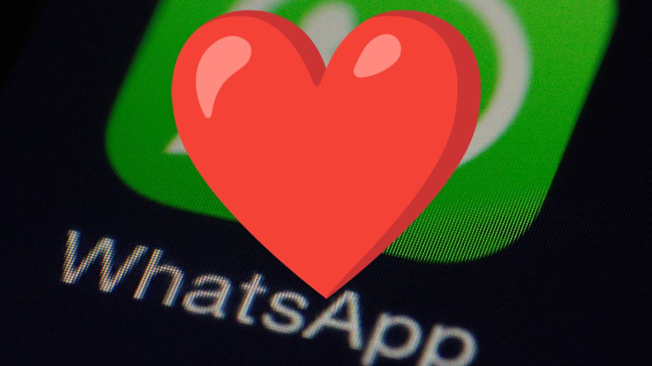 significado del corazón rojo en WhatsApp