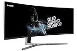 Samsung Monitor Gaming 49' Super UltraWide QLED, Resolución 3840 x 1080, 144 Hz (Modelo LC49HG90DMLXZX)