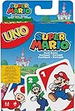 UNO Cartas Super Mario Bros Juego de Cartas para Jugar con Familia y Amigos para niños de 7 años en adelante